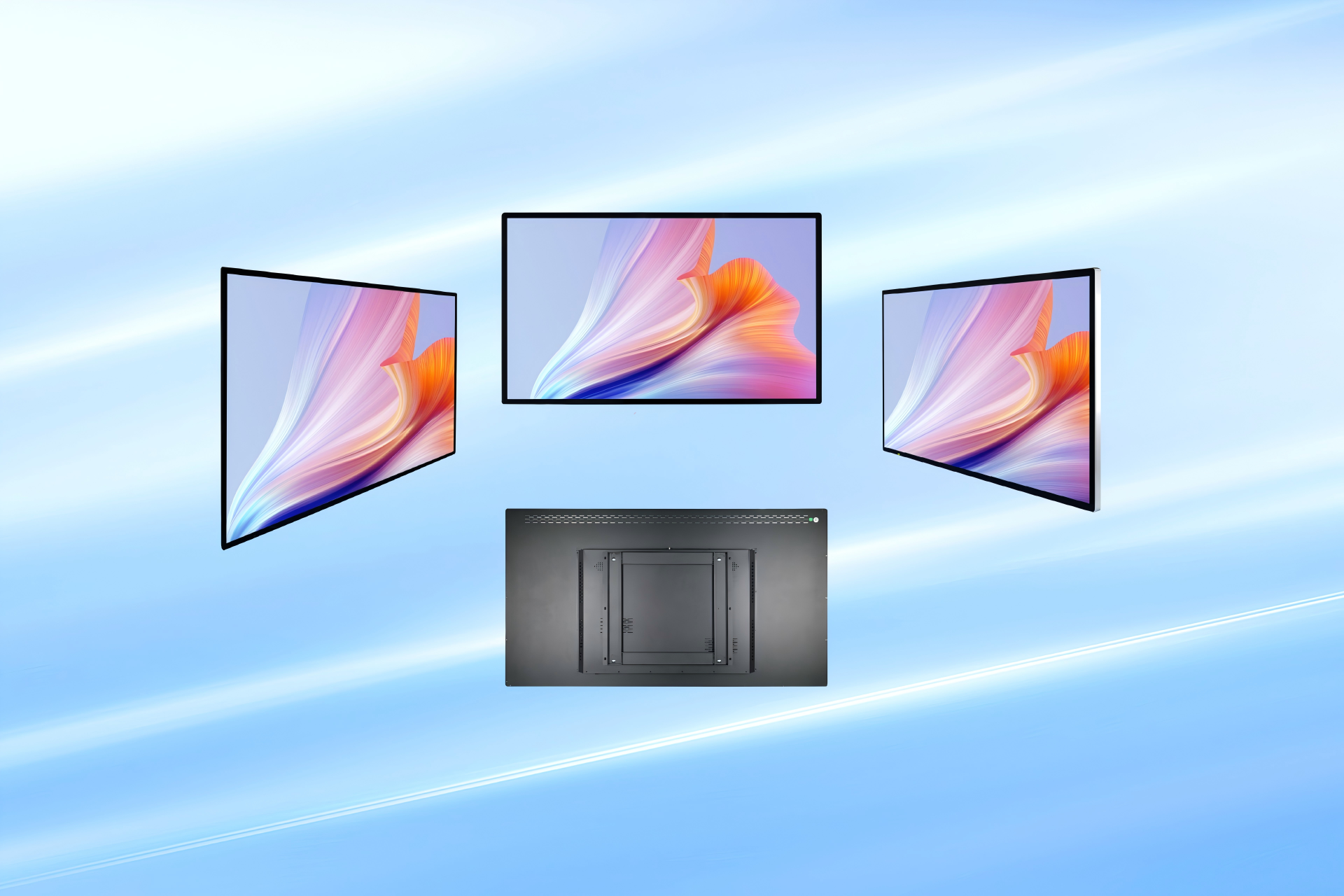 Wall mounted Digital signage display terminal